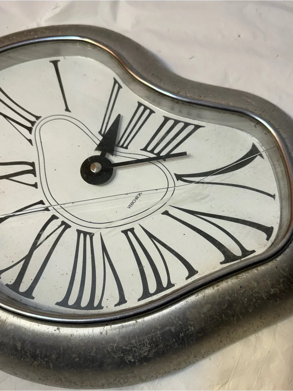 Kirch Verichron wall clock inspired by Salvador Dalí's 